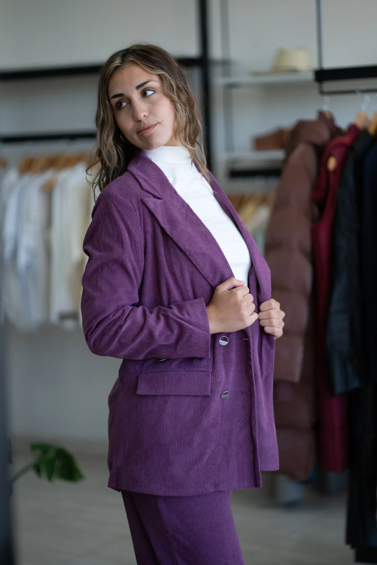 Blazer Maxine - Ciruela TM
